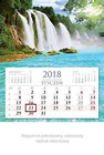 Kalendarz jednodzielny mały 2018 - Natura KM2