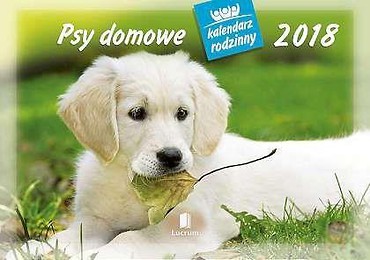 Kalendarz rodzinny 2018 - Psy domowe WL8