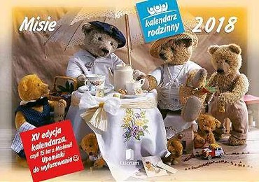 Kalendarz rodzinny 2018 - Misie WL6