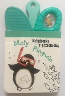 Książeczka z grzechotką. Mały Pingwin