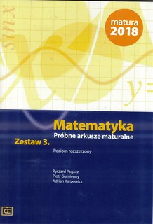 Matematyka LO Pr&oacute;bne arkusze mat. z.3 ZR OE