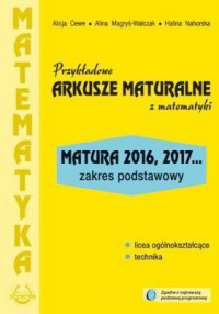 Matematyka przykładowe arkusze maturalne