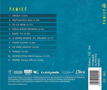 PAMIĘĆ  PIOTR NOWAK BAND CD