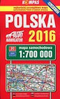 Polska 2016 Mapa samochodowa 1:700 000