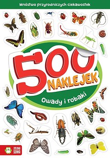 500 naklejek. Owady i robaki