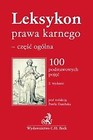 Leksykon prawa karnego-część og&oacute;lna w.2