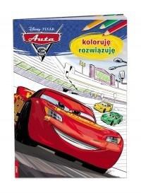 Disney. Auta 3. Koloruję, rozwiązuję