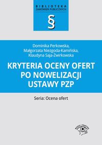 Kryteria oceny ofert po nowelizacji ustawy PZP