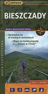 Bieszczady mapa turystyczna wodoodporna 1:50 000