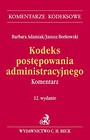 Kodeks postępowania administracyjnego Komentarz