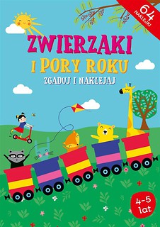 Zgaduj i naklejaj - Zwierzaki i Pory roku 4-5 lat