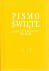 Pismo Święte Nowego Testamentu i psalmy - ż&oacute;łte