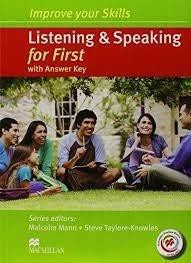 Improve your Skills: List&amp;Spe for First + key +MPO