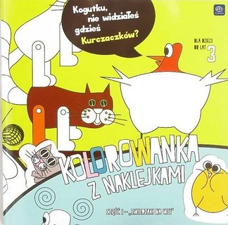 Kolorowanka z nakl. Zwierzaki na wsi