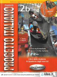 Nuovo Progetto Italiano 2B Podręcznik + ćwiczenia + płyta DVD + płyta CD