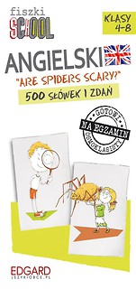 Fiszki SCHOOL Are spiders scary? 500 sł&oacute;wek i zdań