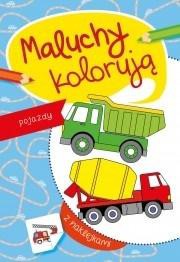 Maluchy kolorują pojazdy