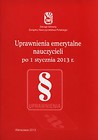 Uprawnienia emerytalne nauczycieli po 1 stycznia 2016 r.