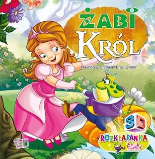 Rozkładanka 3D - Żabi kr&oacute;l