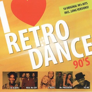 I love retro dance 90 s CD