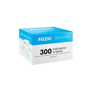 Fiszki in blanco 300