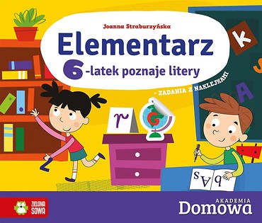 Elementarz. 6-latek poznaje litery