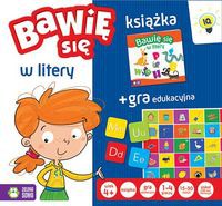 Bawię sie w litery Książka + Gra