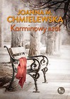 Karminowy szal