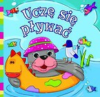 Uczę się pływać Książeczka kąpielowa z grzechotką
