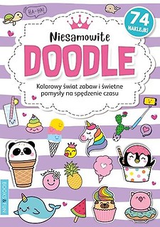 Kolorowanka z naklejkami - Niesamowite Doodle