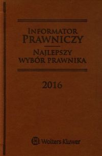 Informator prawniczy Najlepszy wybór prawnika 2016