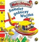 Mały chłopiec. Samolot gaśniczy Wojtka w.2020