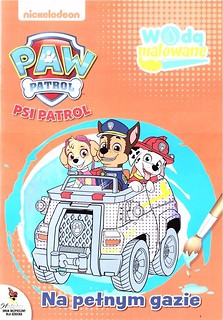 Psi Patrol. Wodą malowane 5 Na pełnym gazie