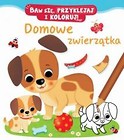 Domowe zwierzątka. Baw się, przyklejaj i koloruj!