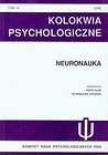 Kolokwia Psychologiczne nr 14 Neuronauka