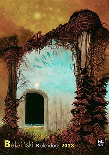 Kalendarz 2023 - Beksiński wz&oacute;r 9 A3