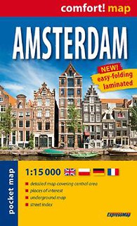 Amsterdam plan miasta 1:15 000