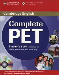 Complete PET Student's Book with answers +CD