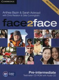 face2face Pre-intermediate Testmaker CD-ROM and Audio CD