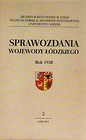 Sprawozdania wojewody łódzkiego Rok 1938 Tom 2