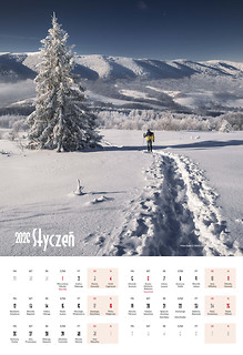 Bieszczady 2026 kalendarz