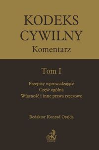 Kodeks cywilny Komentarz Tom 1