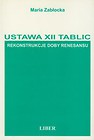 Ustawa XII tablic Rekonstrukcja doby renesansu