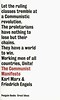The Communist Manifesto