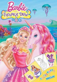 Barbie i Tajemnicze Drzwi Kolorowanka i naklejki