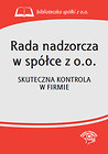 Rada nadzorcza w spółce z o.o.