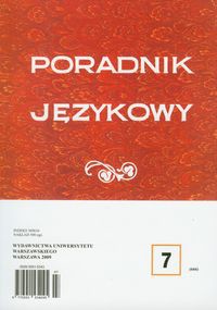 Poradnik językowy 7/2009