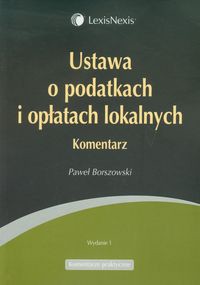 Ustawa o podatkach i opłatach lokalnych