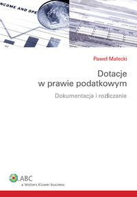 Dotacje w prawie podatkowym