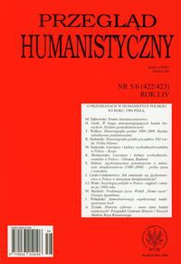 Przegląd humanistyczny 5/6/2011